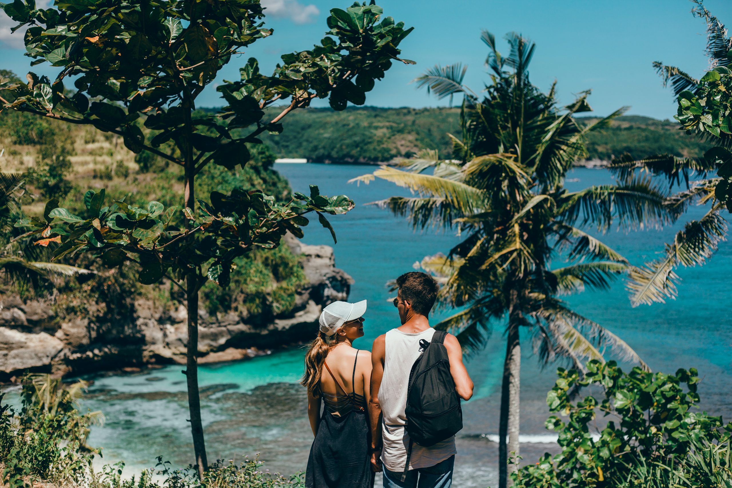 casal turismo praia mar e amor praia